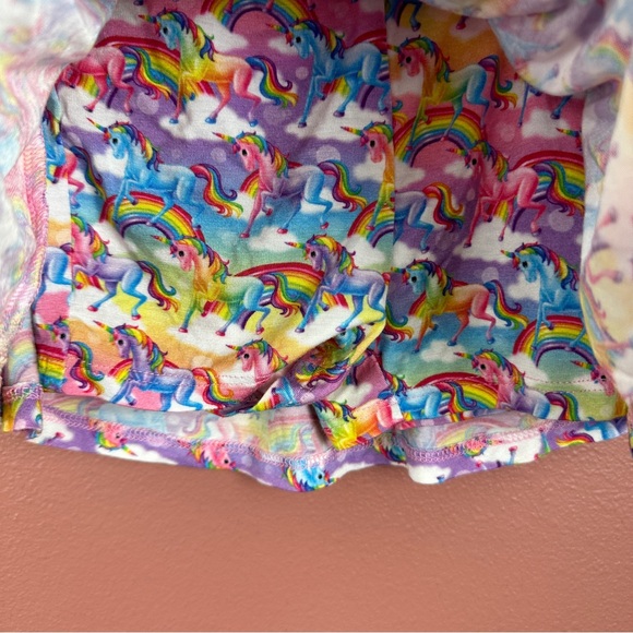 Unicorns Multi Toddler Girl Skort Lisa Frank® Markie™ Magic size 2T pull on - Picture 2 of 7